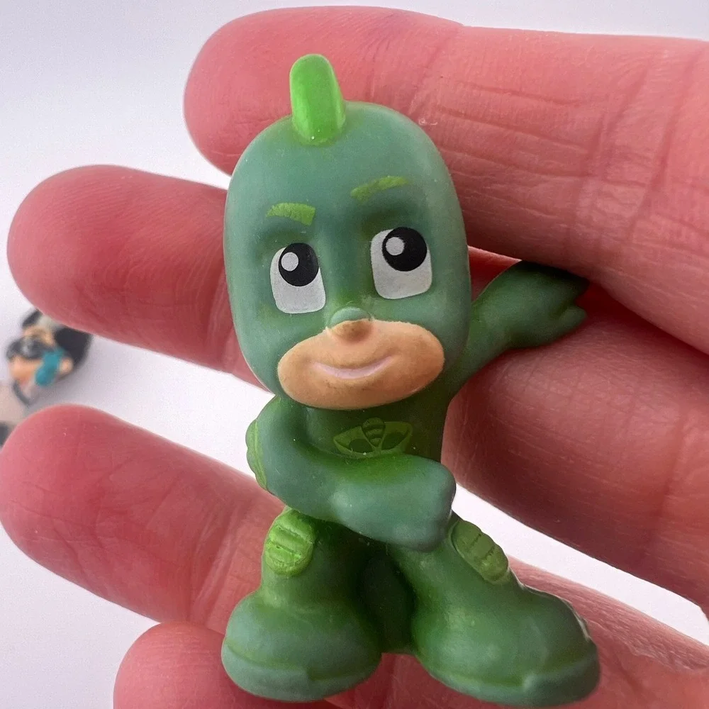 PJ Masks Gekko Romeo Mini Figures Lot 2 Rubber Feel 2